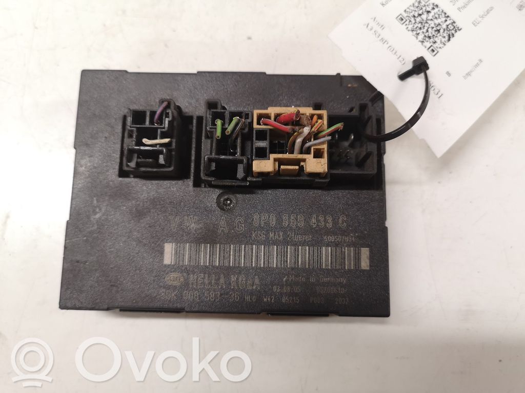 Audi A3 S3 8P Module confort 