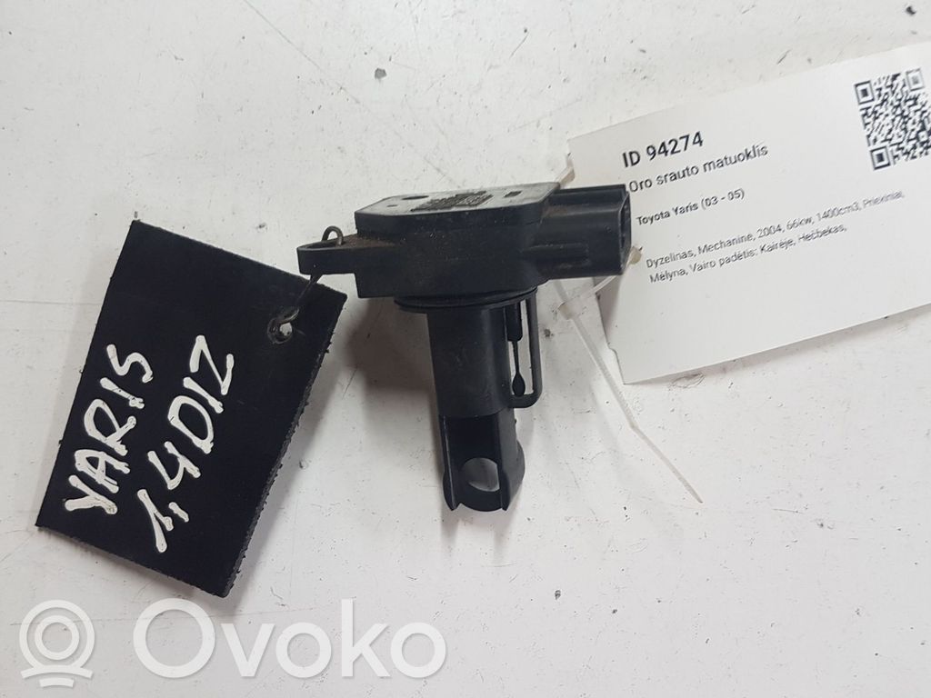 Toyota Yaris Misuratore di portata d'aria 