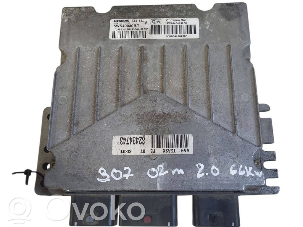 Peugeot 307 Engine control unit/module 