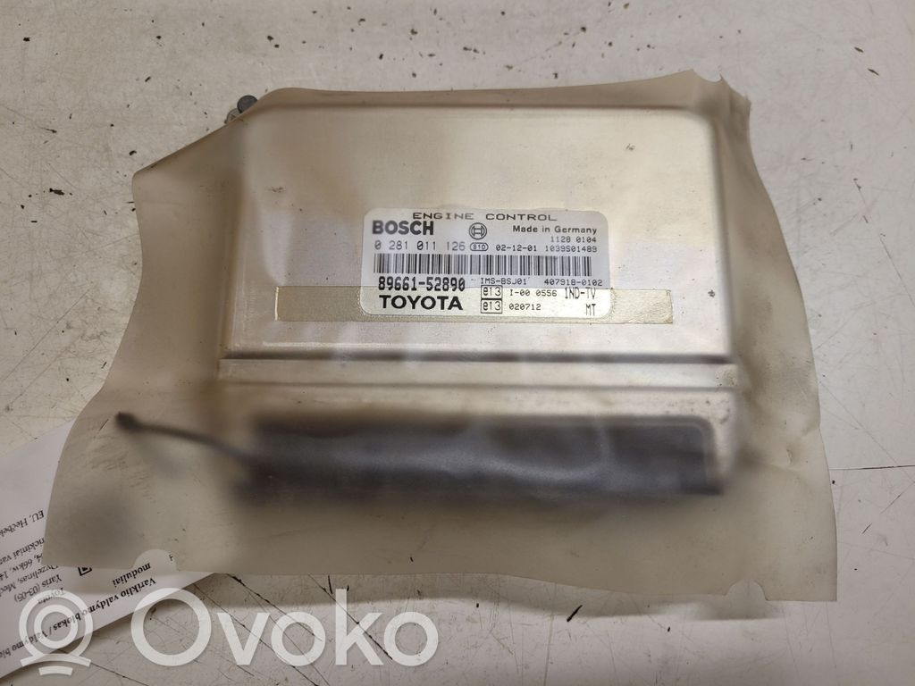 Toyota Yaris Engine control unit/module 
