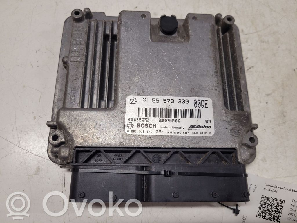 Opel Insignia A Engine control unit/module 