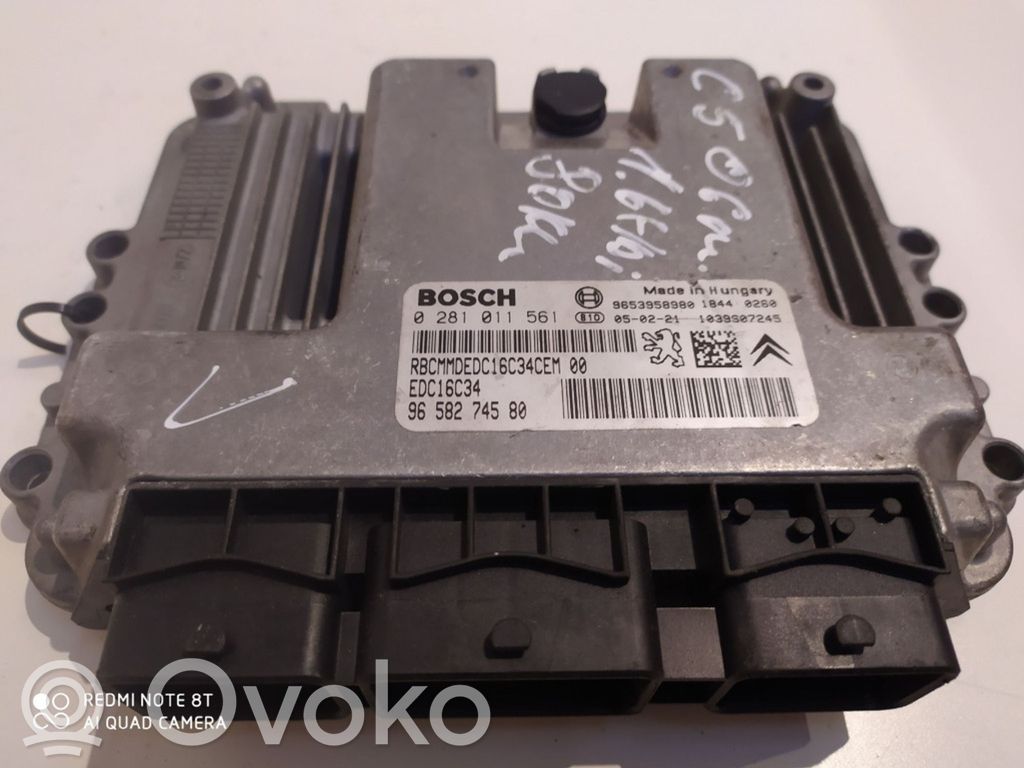 Citroen C5 Engine control unit/module 