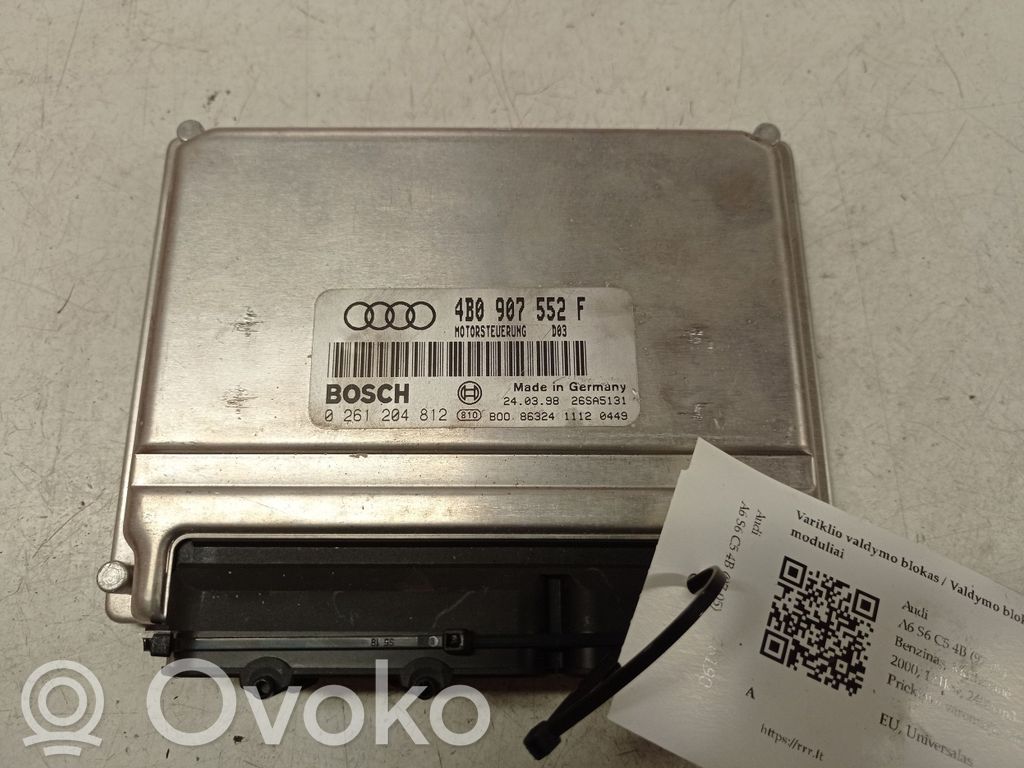 Audi A6 S6 C5 4B Engine control unit/module 