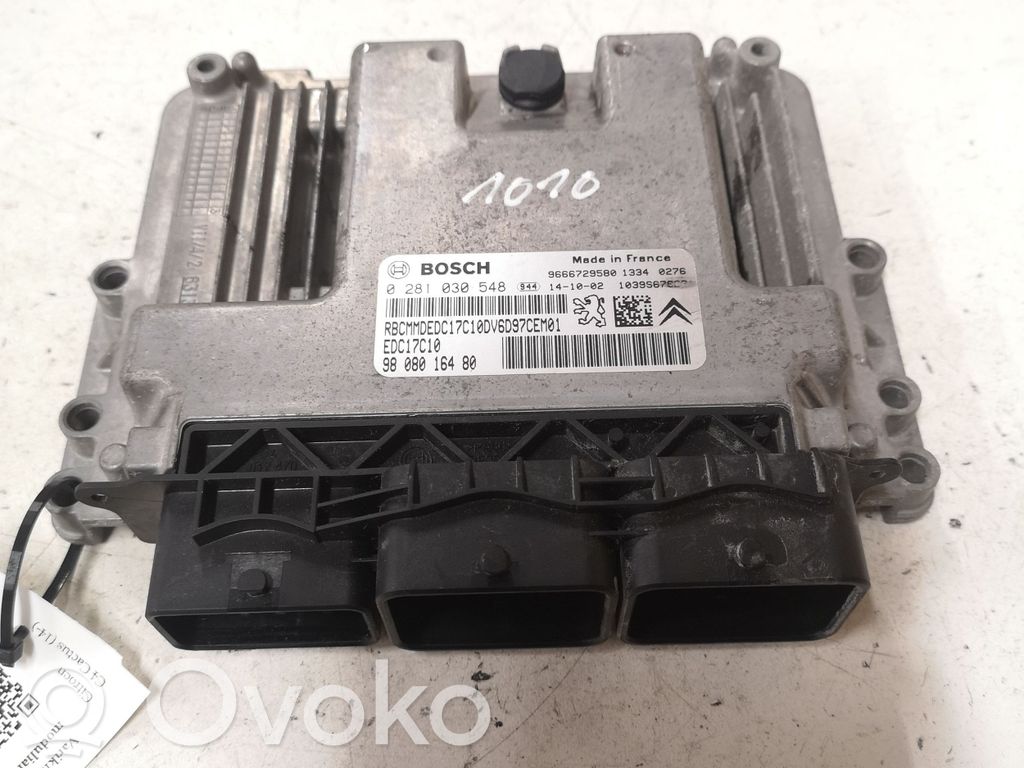Citroen C4 Cactus Engine control unit/module 