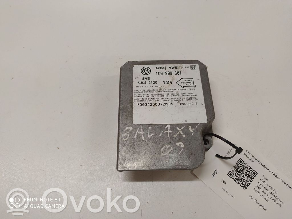 Ford Galaxy Airbag control unit/module 