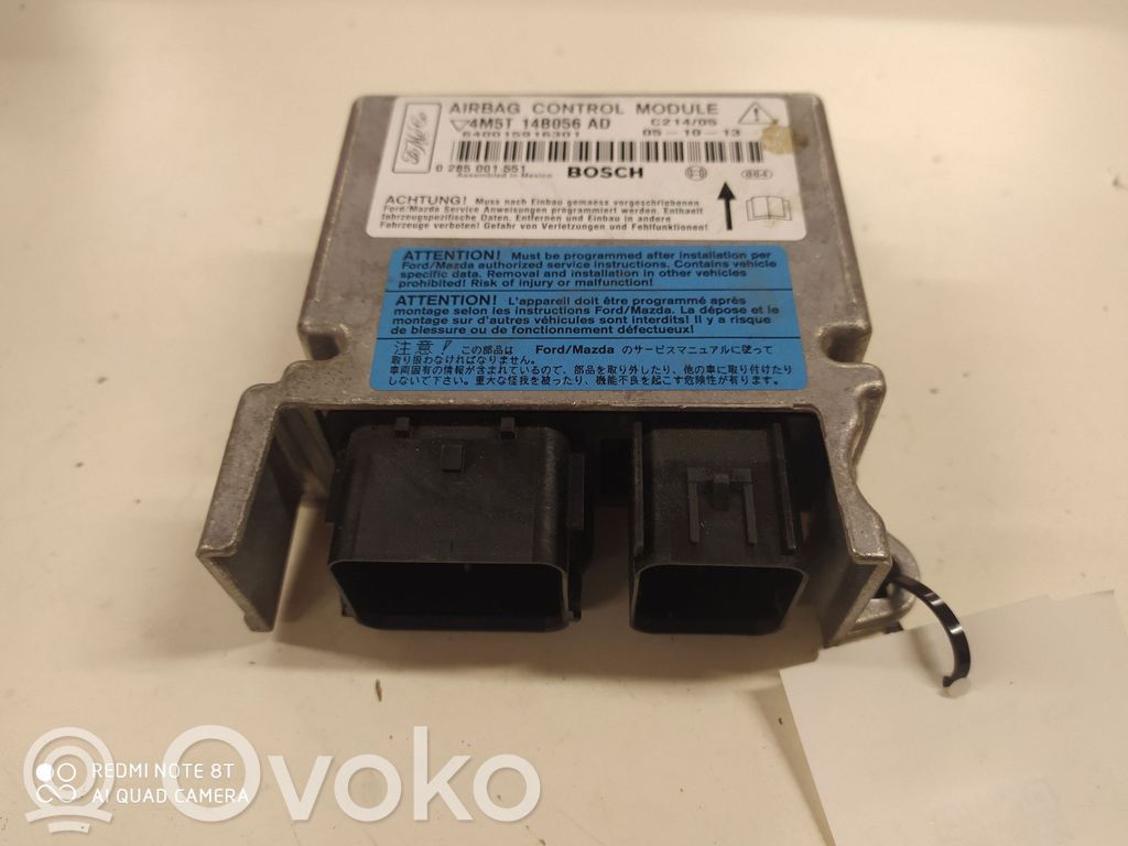 Ford Focus C-MAX Airbag control unit/module 