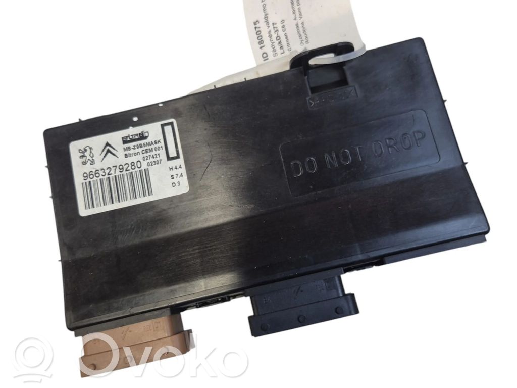 Citroen C6 Seat control module 