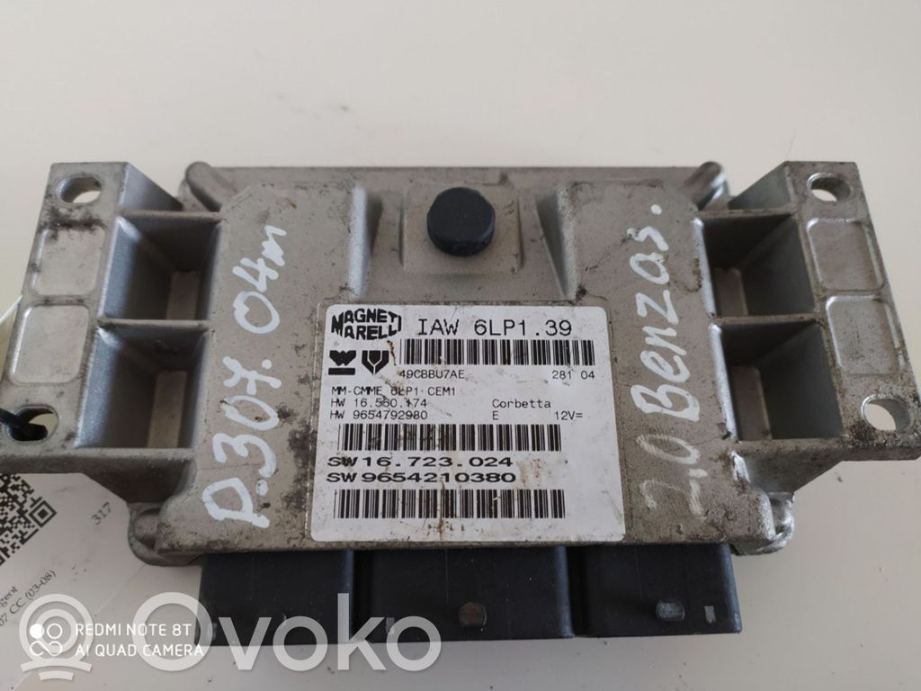 Peugeot 307 CC Engine control unit/module 