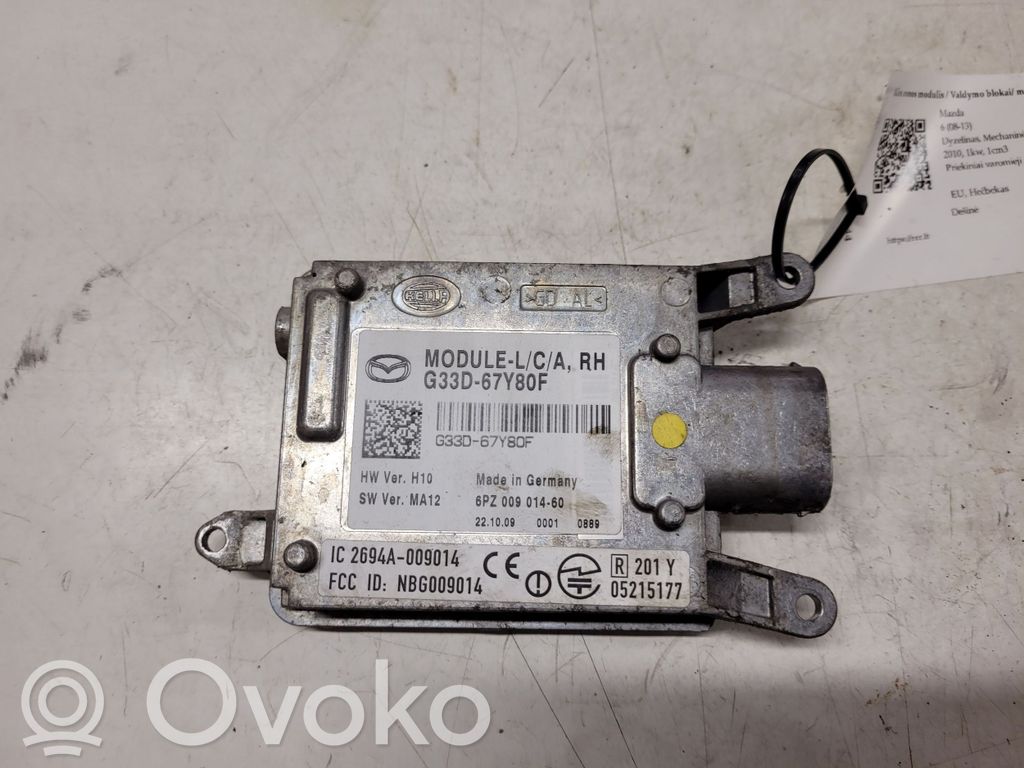 Mazda 6 Aklos zonos modulis 
