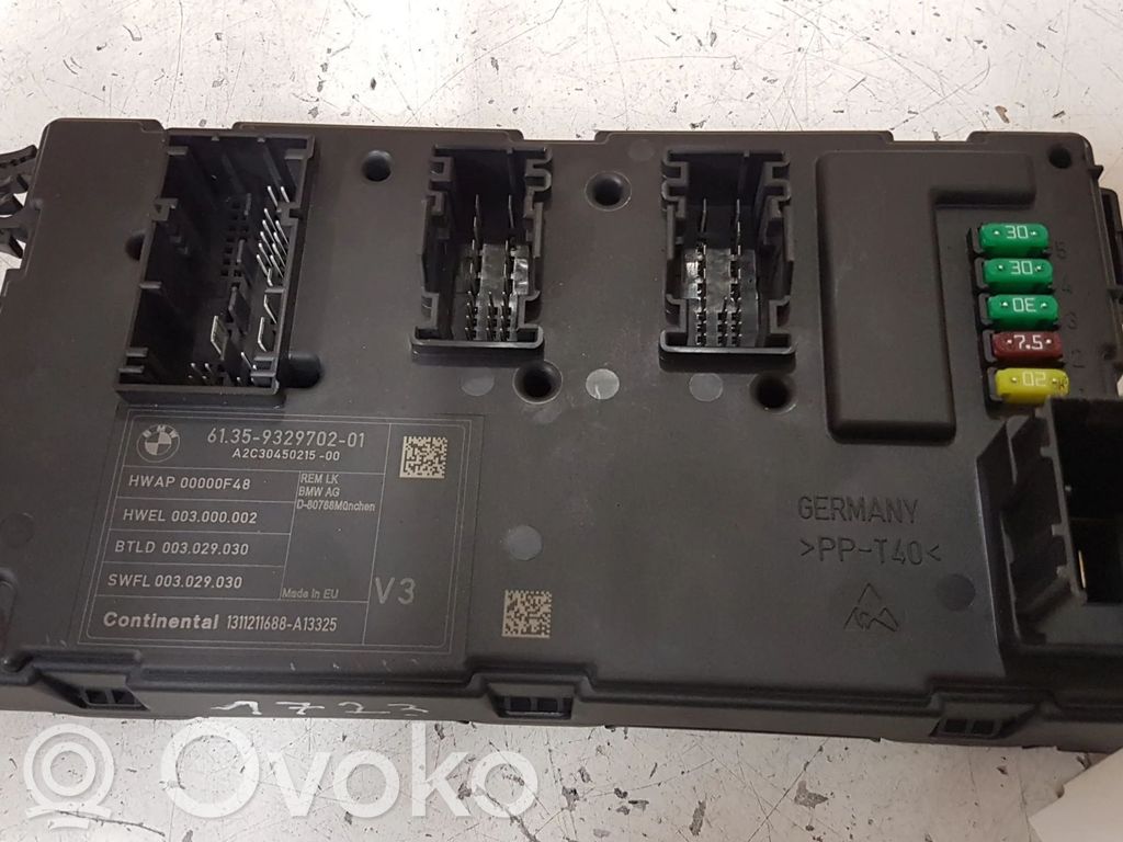 BMW 3 F30 F35 F31 Moduł / Sterownik komfortu 