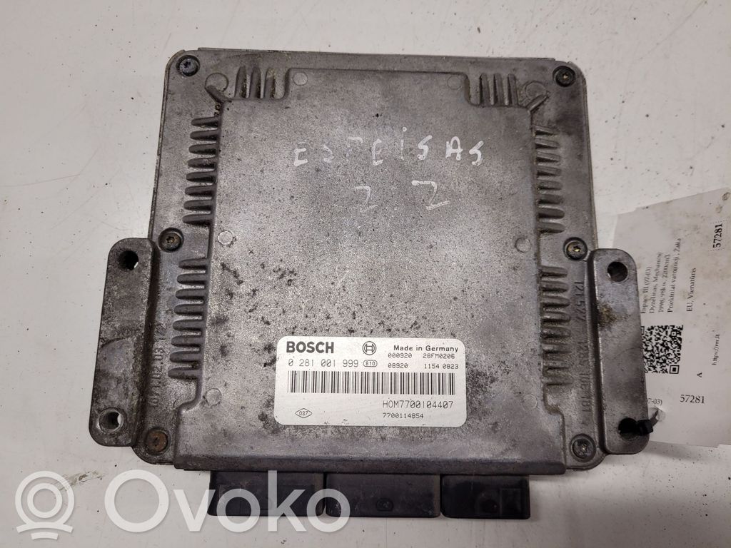 Renault Espace III Engine control unit/module 