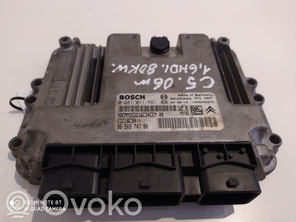 Citroen C5 Engine control unit/module 