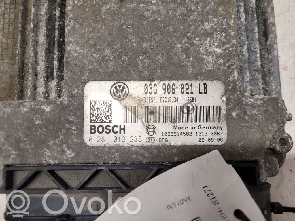 Skoda Octavia Mk2 (1Z) Engine control unit/module 