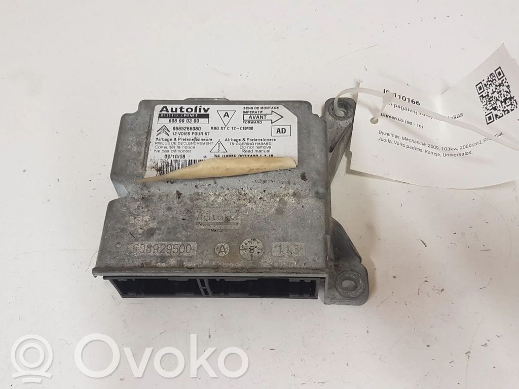Citroen C5 Airbag control unit/module 