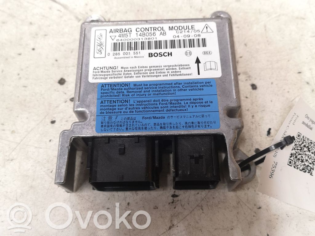 Ford Focus C-MAX Airbag control unit/module 
