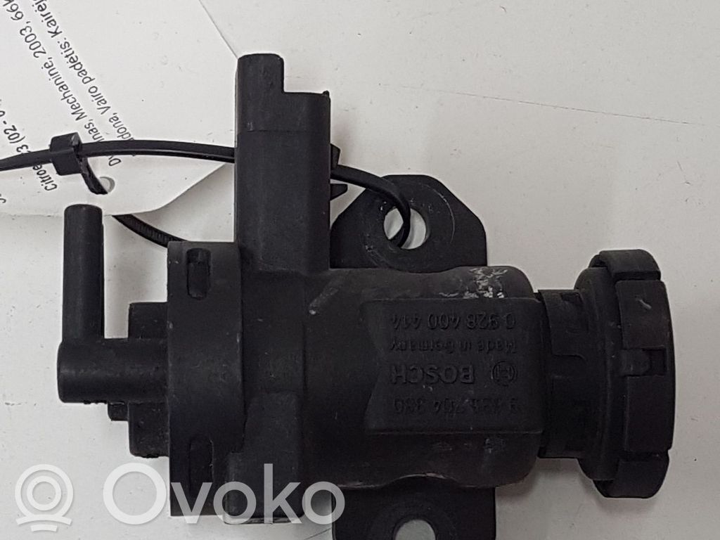 Electroválvula del turbo   9635704380,0928400414