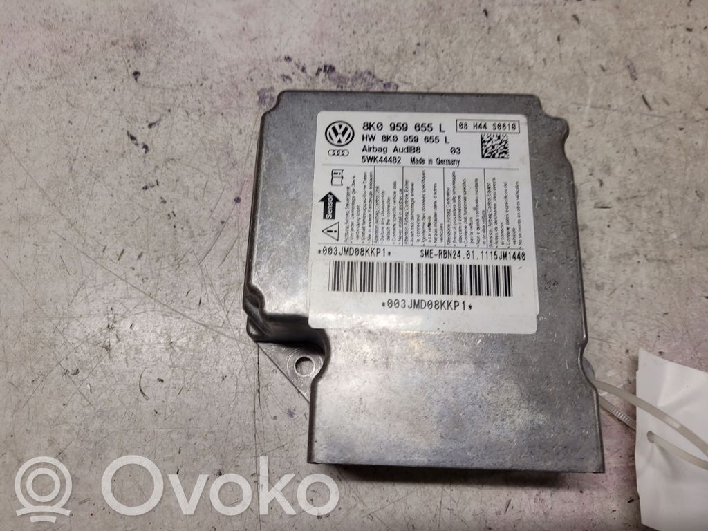 Audi A4 S4 B8 8K Module de contrôle airbag 