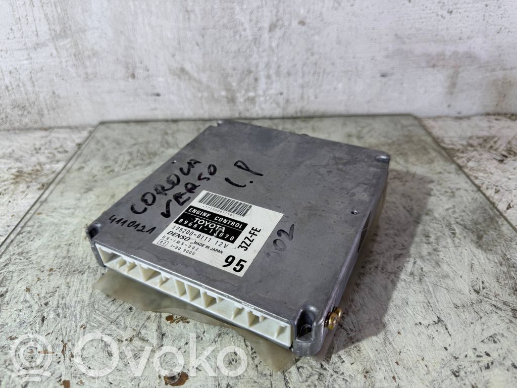 Toyota Corolla Verso E121 Engine control unit/module 