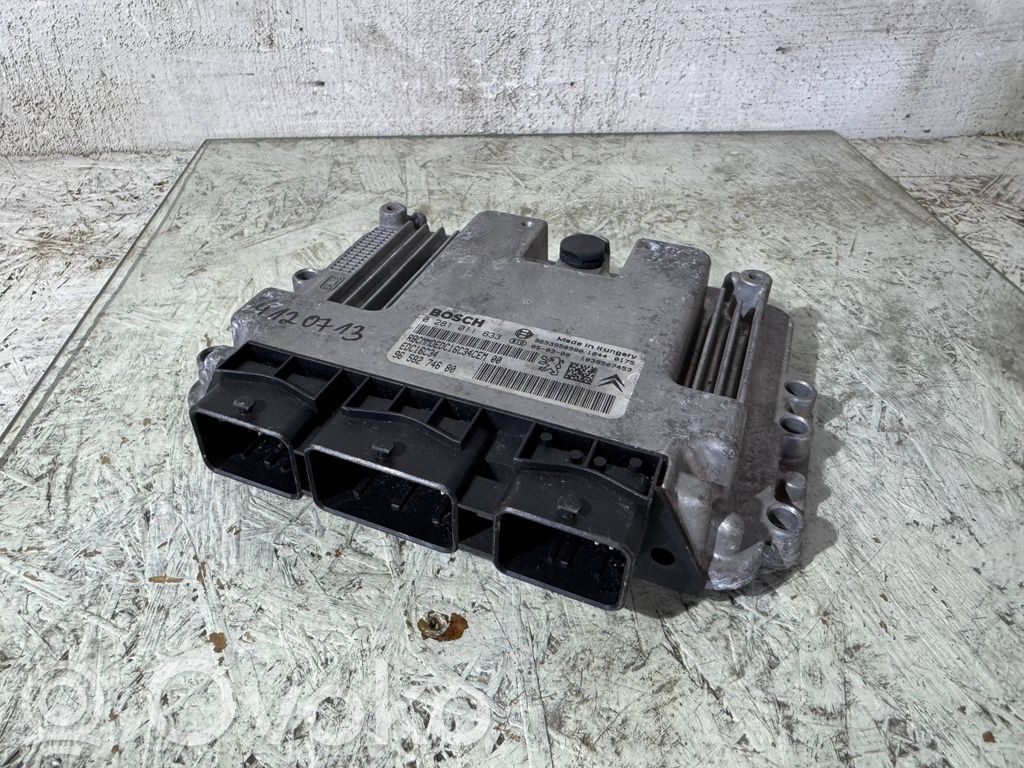 Peugeot 407 Engine control unit/module 