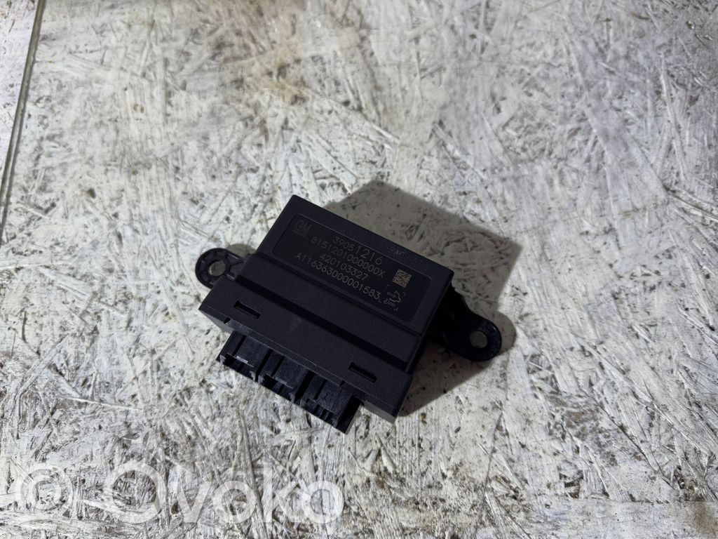 Opel Astra K Parking PDC control unit/module 