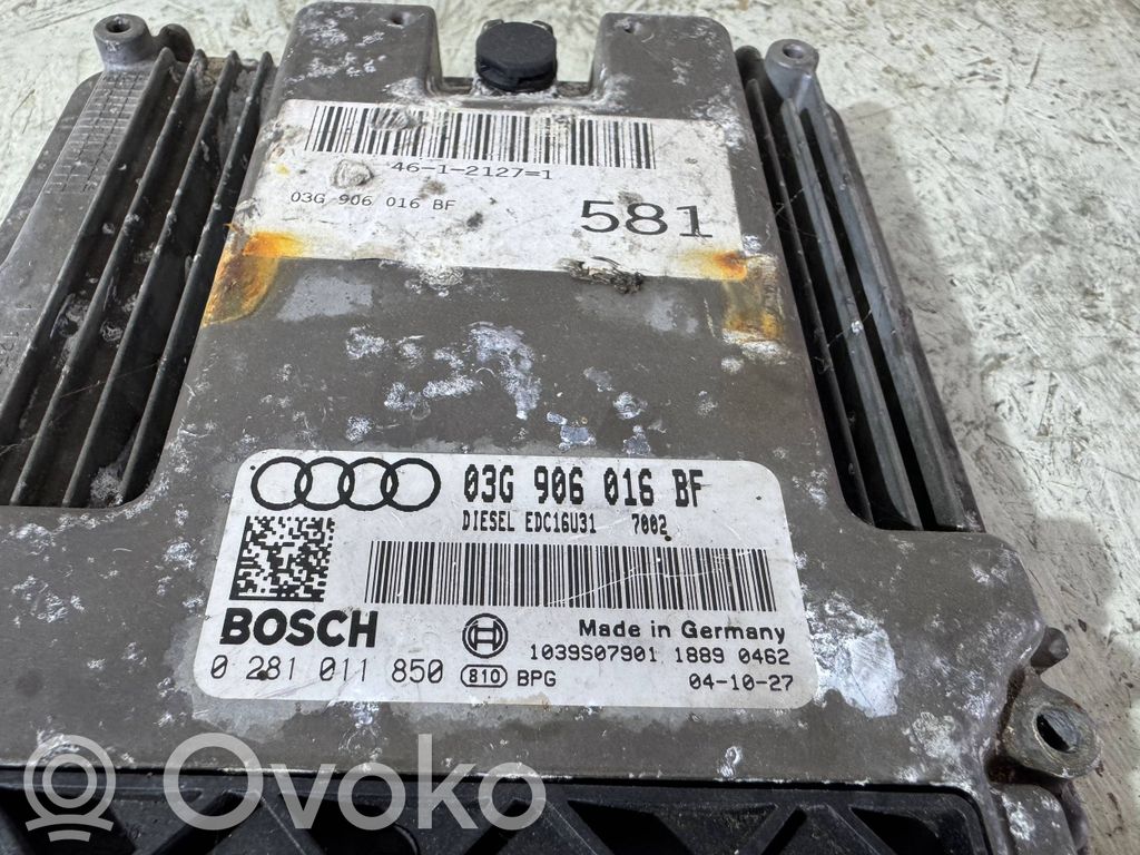 Audi A6 S6 C6 4F Engine control unit/module 