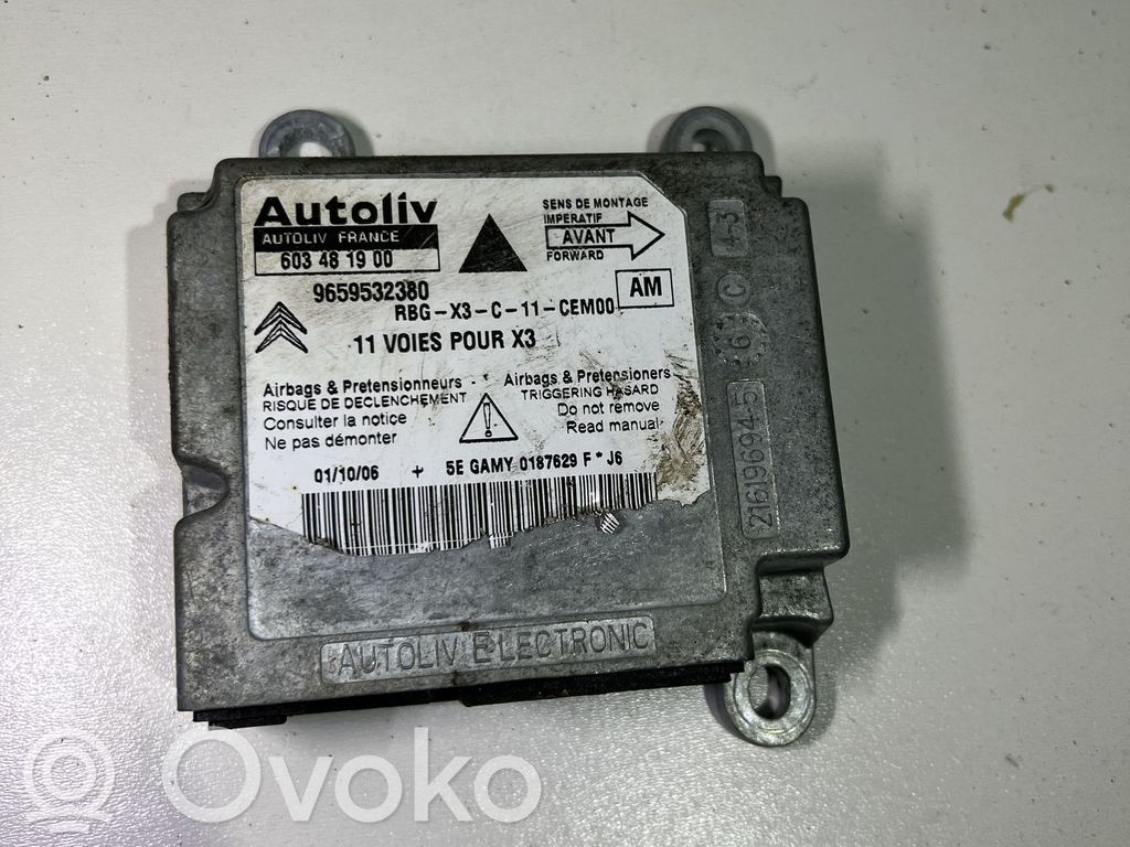 Citroen C5 Airbag control unit/module 