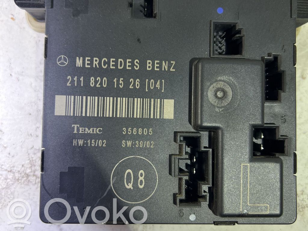 Mercedes-Benz E W211 Door control unit/module 