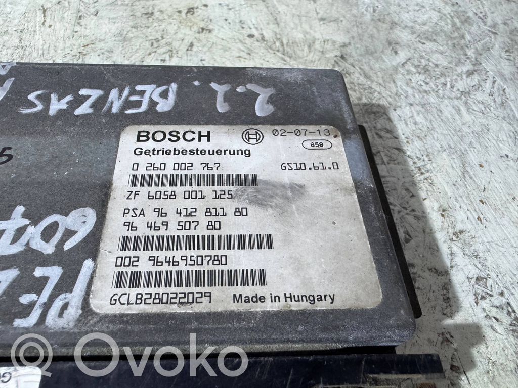 Peugeot 607 Gearbox control unit/module 