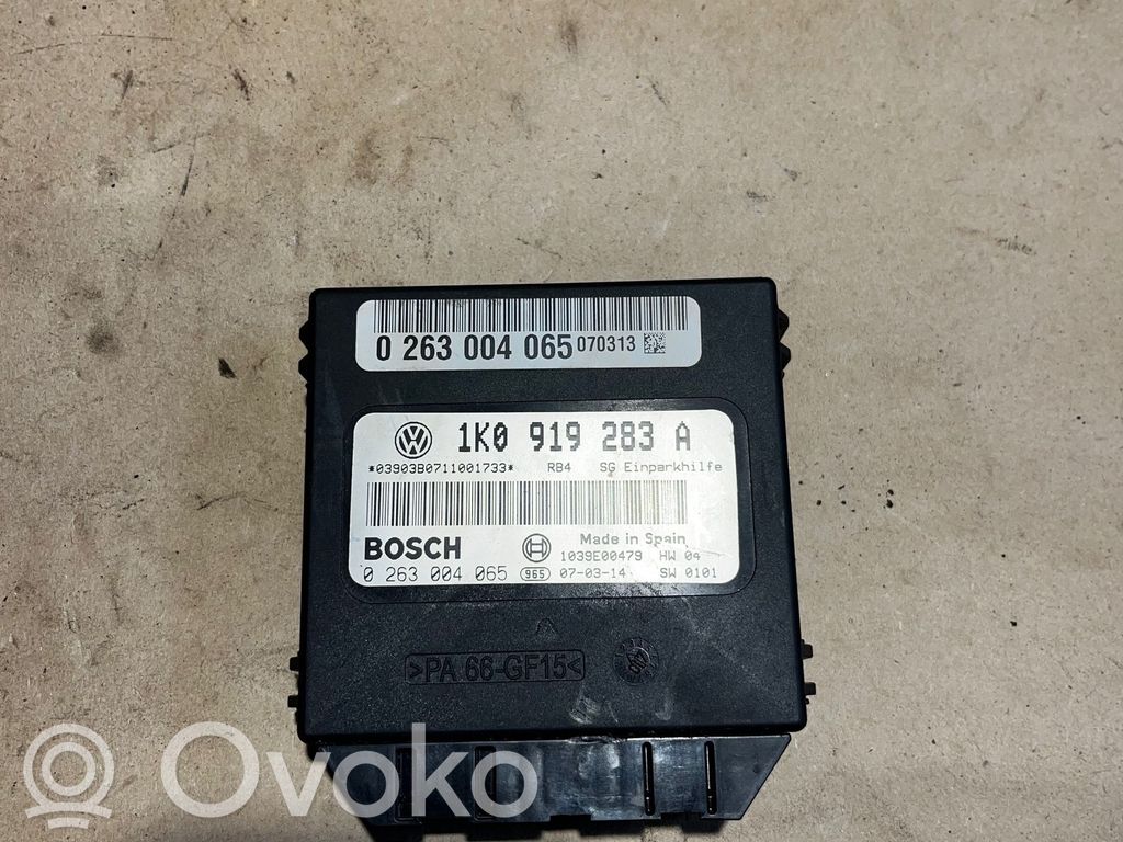 Volkswagen Golf V Parking PDC control unit/module 