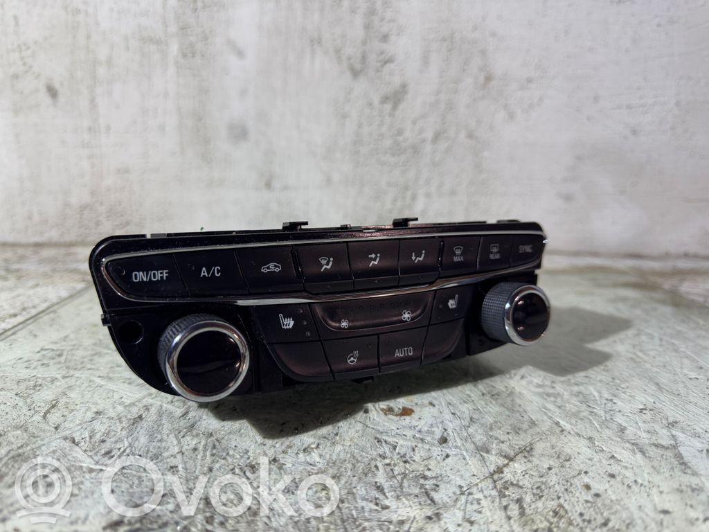 Opel Astra K Climate control unit 