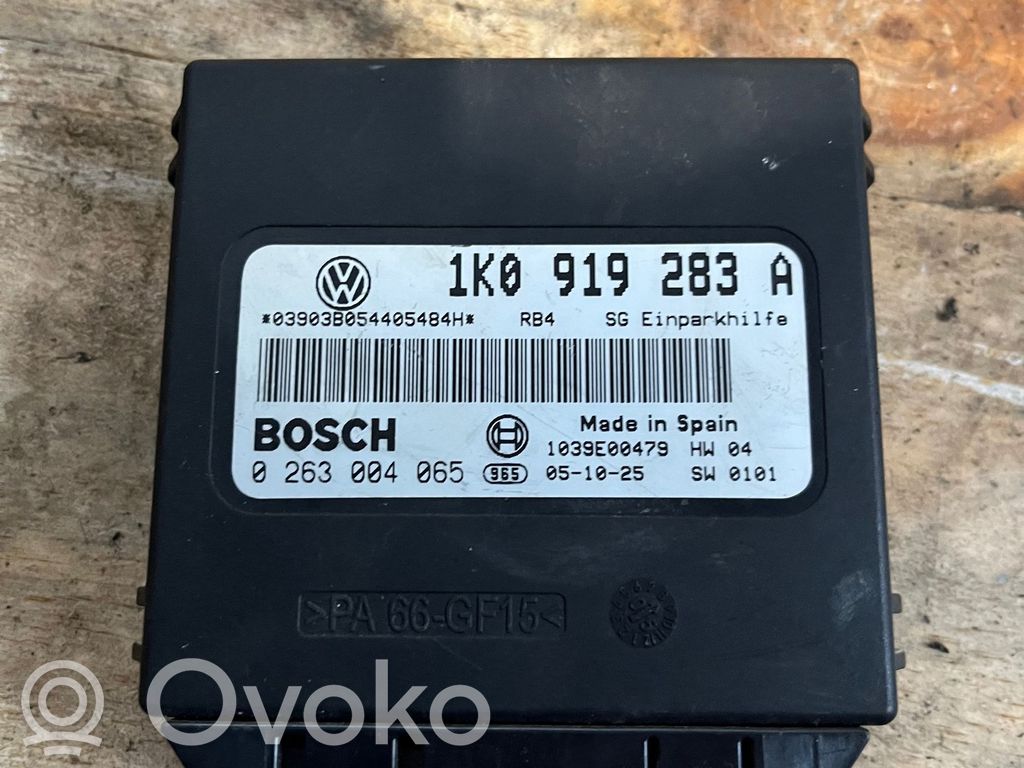 Volkswagen Touran I Parking PDC control unit/module 
