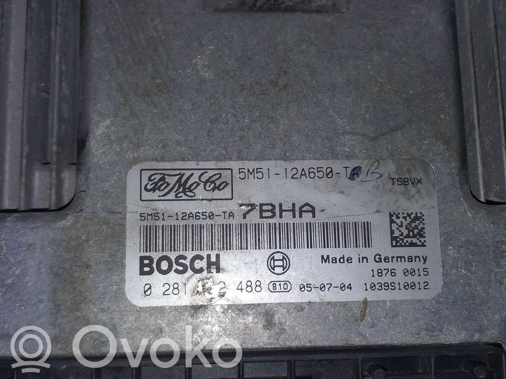 Ford Focus C-MAX Engine control unit/module 