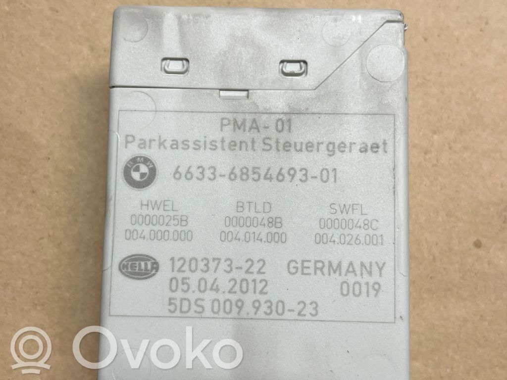 BMW 5 F10 F11 Parkavimo (PDC) daviklių valdymo blokas 