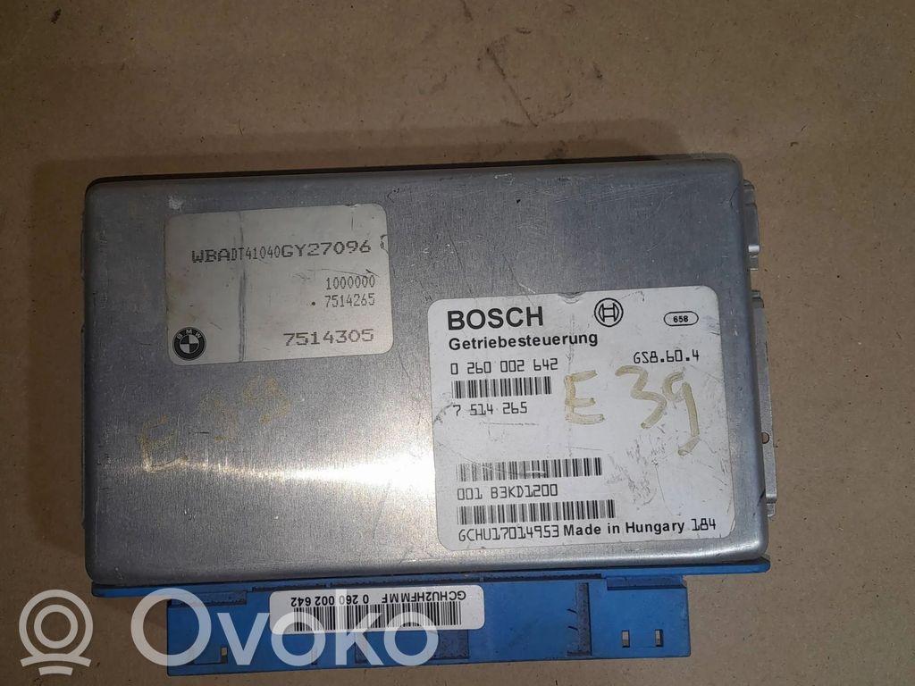 BMW 5 E39 Gearbox control unit/module 