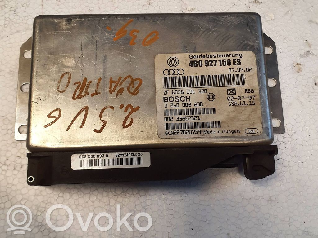 Audi A6 S6 C5 4B Gearbox control unit/module 