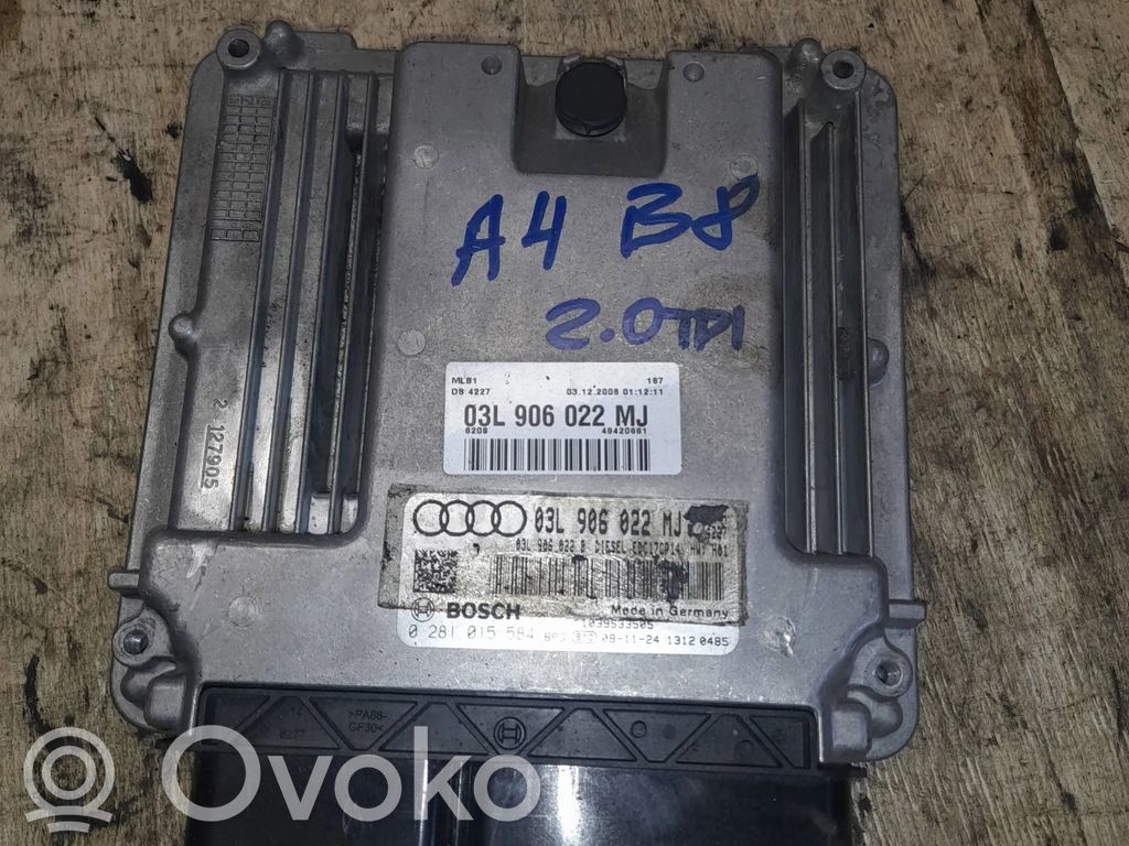 Audi A4 S4 B8 8K Engine control unit/module 