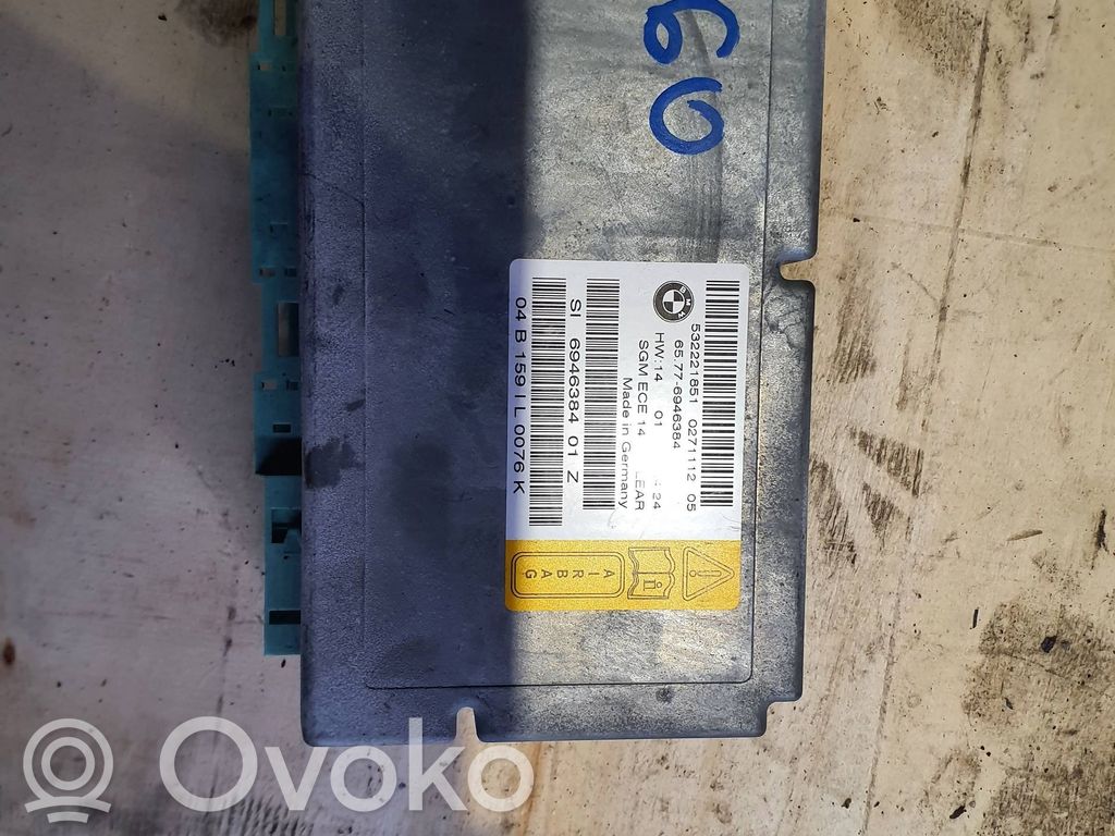 BMW 5 E60 E61 Airbag control unit/module 