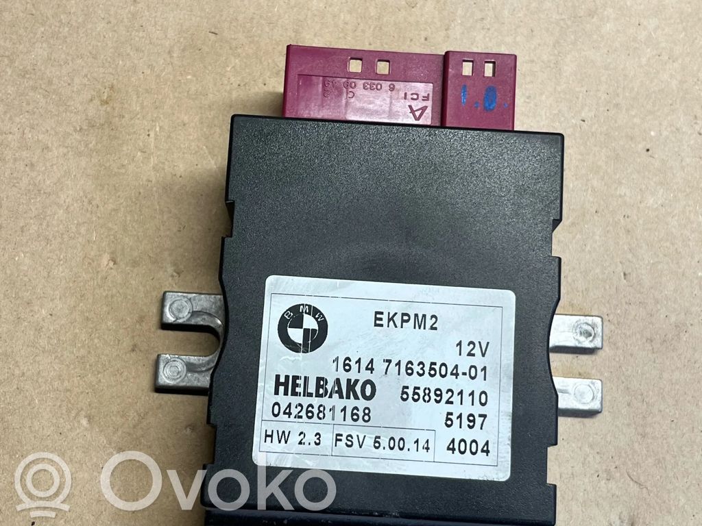 BMW 5 E60 E61 Fuel injection pump control unit/module 