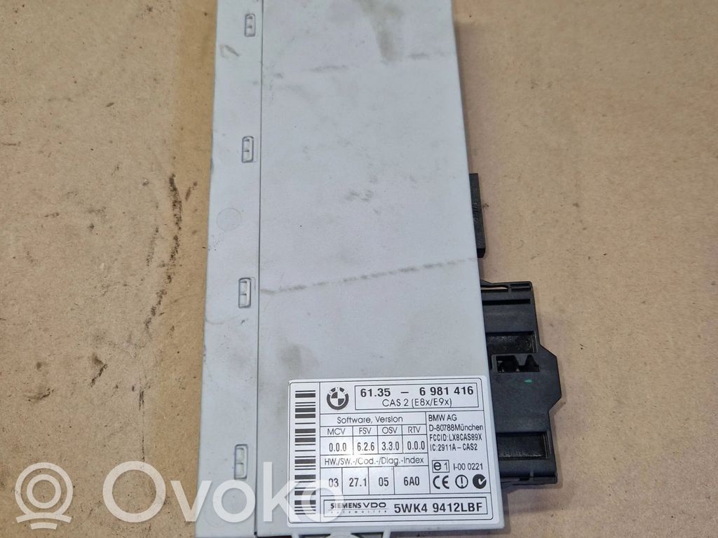 BMW 1 E81 E87 CAS control unit/module 