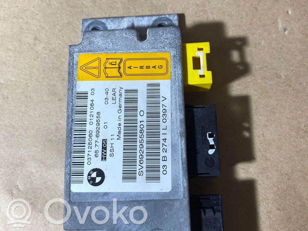 BMW 7 E65 E66 Airbag control unit/module 