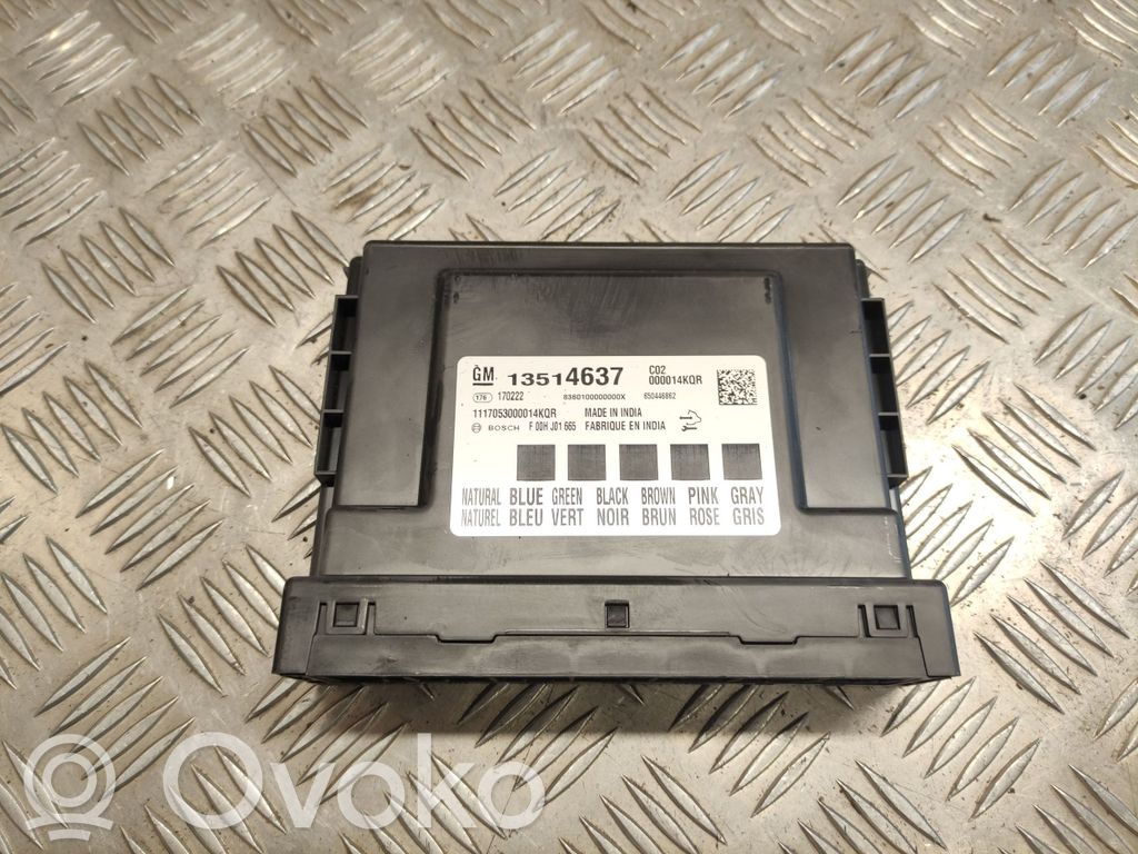 Opel Astra K Comfort/convenience module 