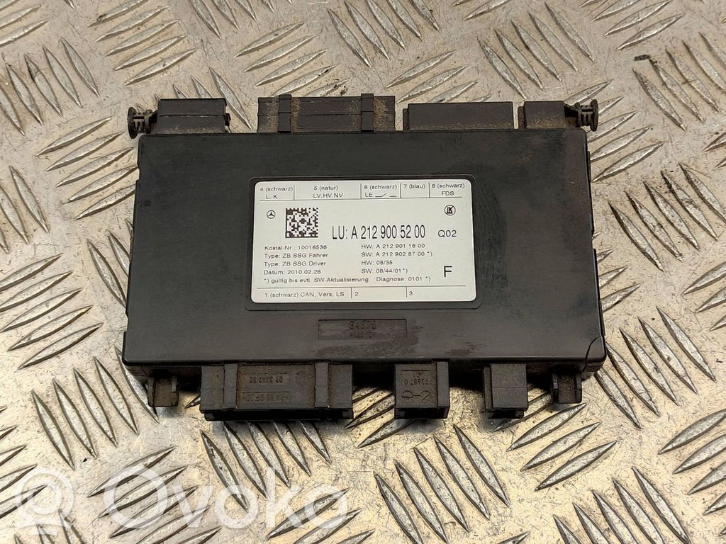 Mercedes-Benz GLK (X204) Module de commande de siège 