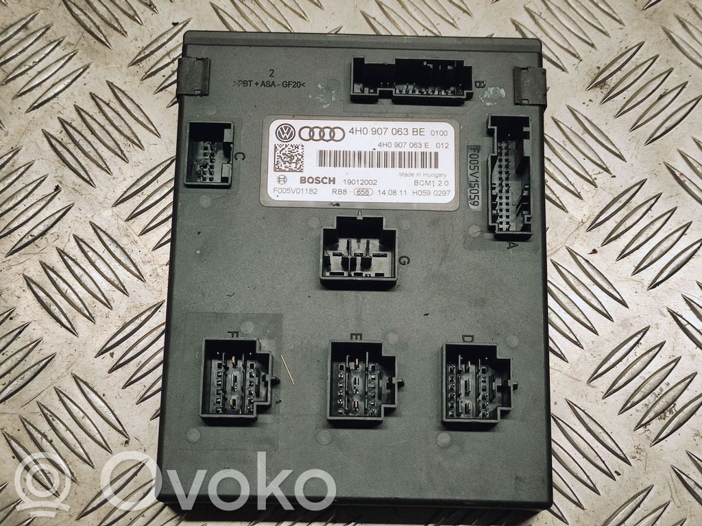 Audi A6 C7 Mukavuusmoduuli 