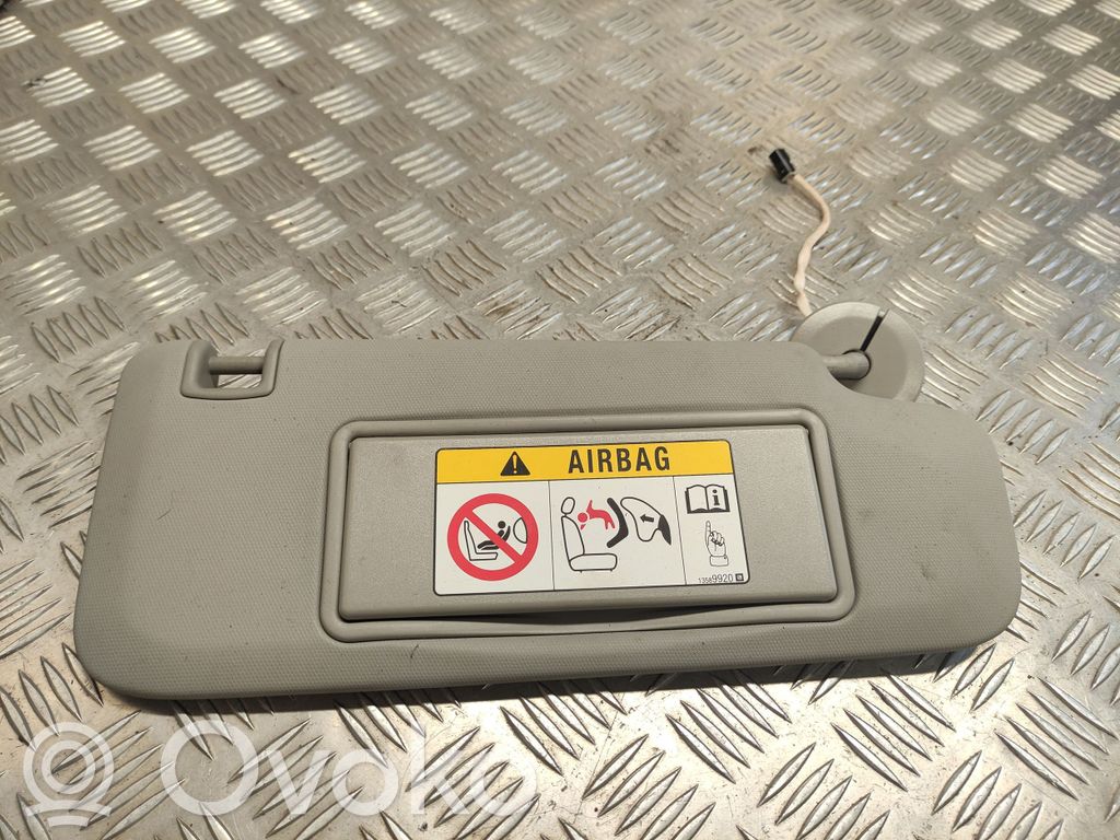 Opel Astra K Visera parasol 