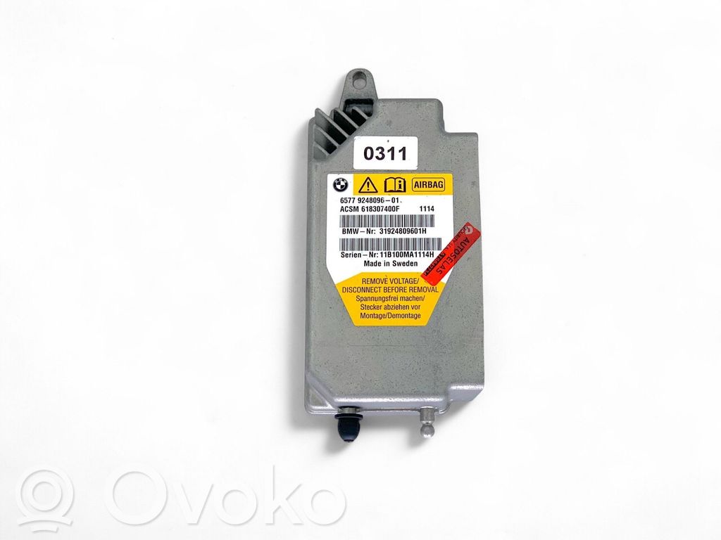 BMW 5 F10 F11 Airbag control unit/module 