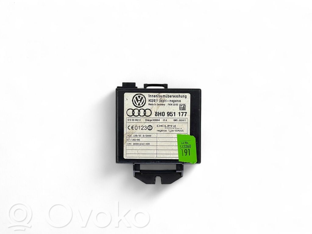Audi A4 S4 B6 8E 8H Unidad de control/módulo de alarma 