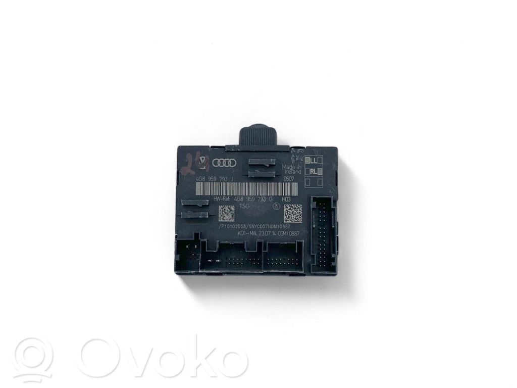 Audi A6 S6 C7 4G Door control unit/module 