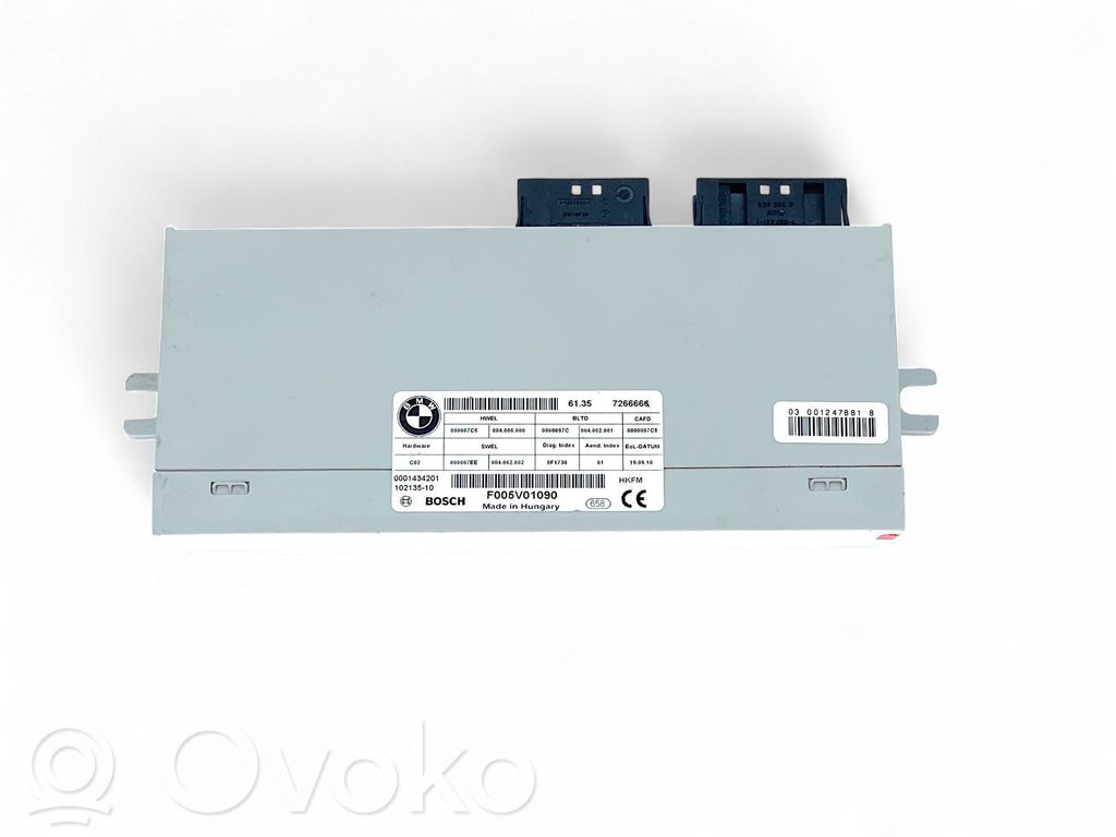 BMW 5 F10 F11 Sterownik / Moduł elektrycznej klapy tylnej / bagażnika 