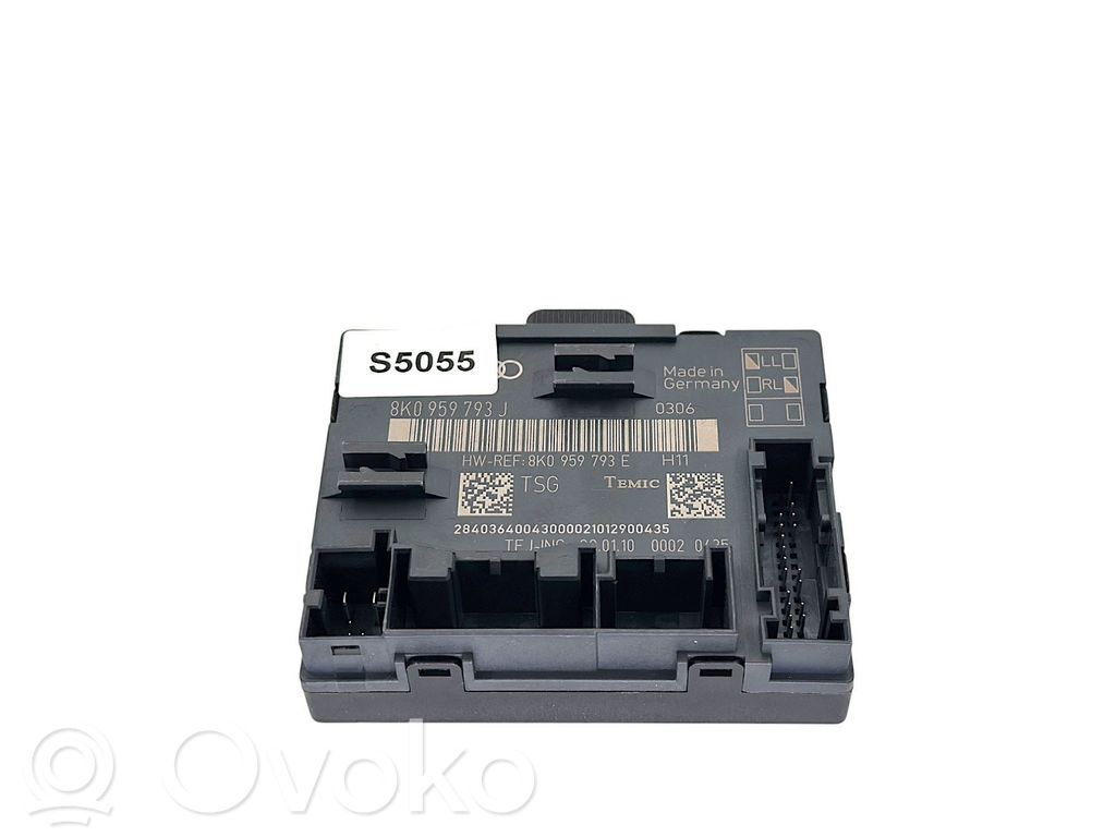 Audi A4 S4 B8 8K Door control unit/module 