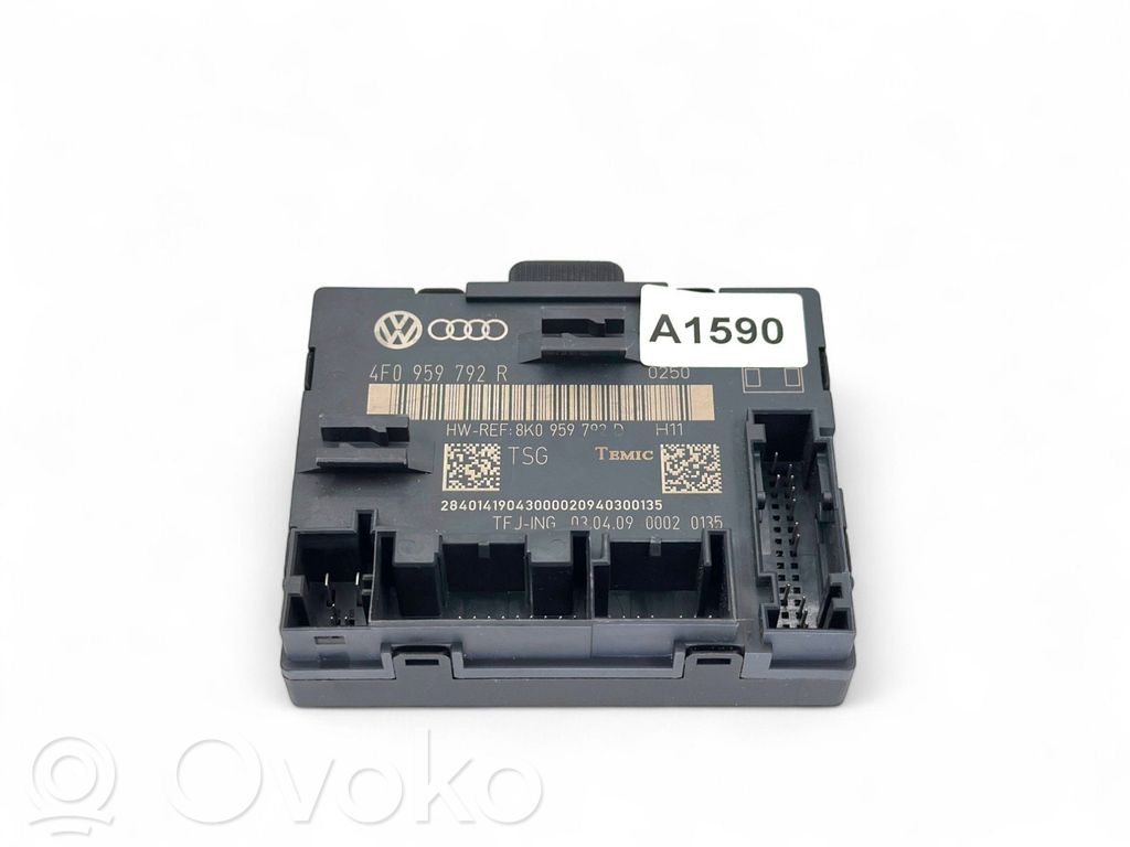 Audi A6 S6 C6 4F Door control unit/module 